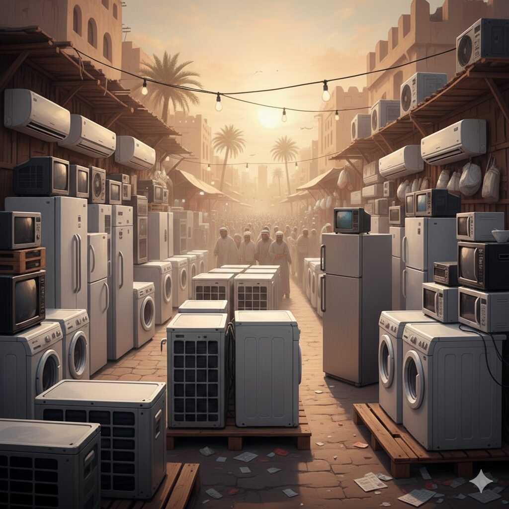 أجهزة كهربائية مستعملة للبيع 