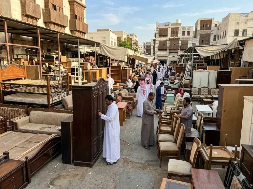 حراجات جدة : دليلك الذكي لبيع وشراء الاثاث المستعمل في عروس البحر الأحمر