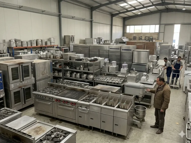 شراء معدات المطاعم المستعملة