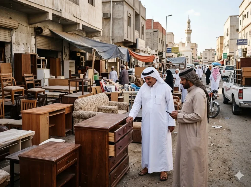 شراء اثاث مستعمل جنوب جدة : أفضل حل لتجهيز مساكن العمال والموظفين بتكلفة ذكية