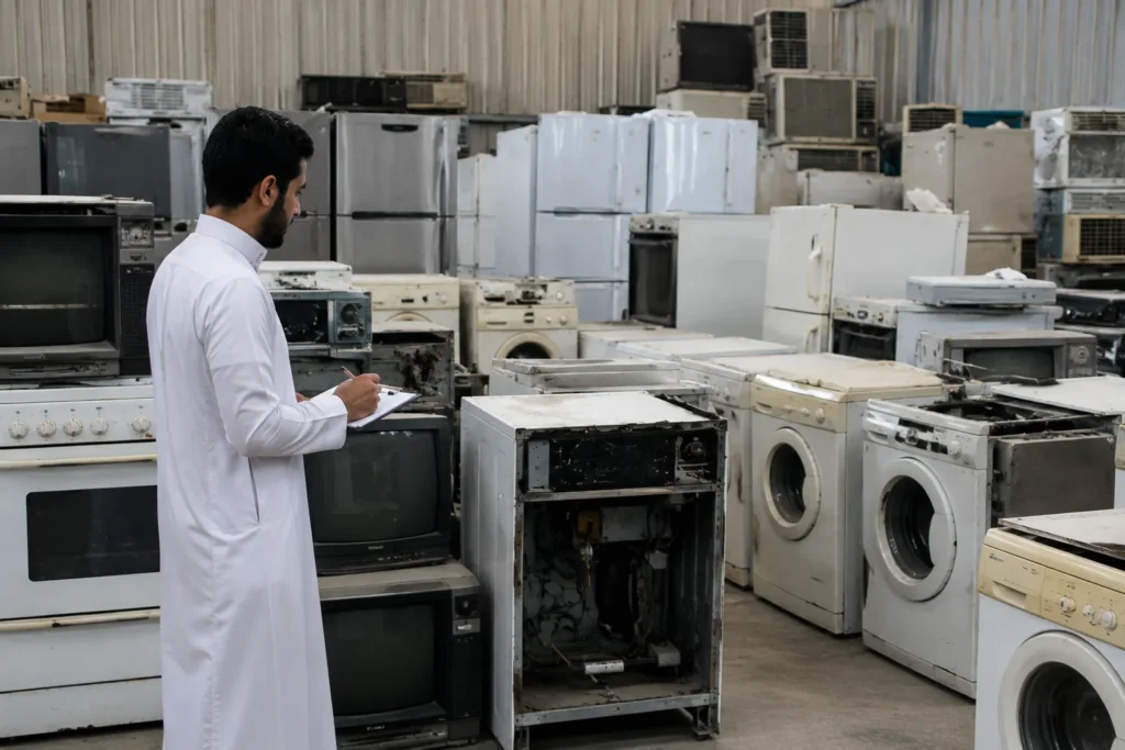 شراء اجهزة تالفة جدة: كيف تتحول الأجهزة المعطلة في البيوت إلى مصدر قيمة داخل سوق إعادة التدوير؟