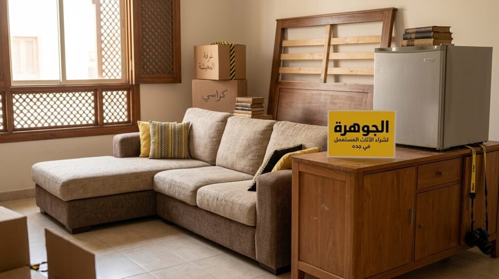 اثاث مستعمل للبيع في جدة وكيف تبيع محتويات منزلك دون عناء
